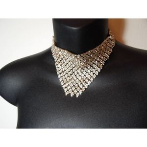 Crystal Golden Choker